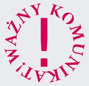 WAŻNY KOMUNIKAT!