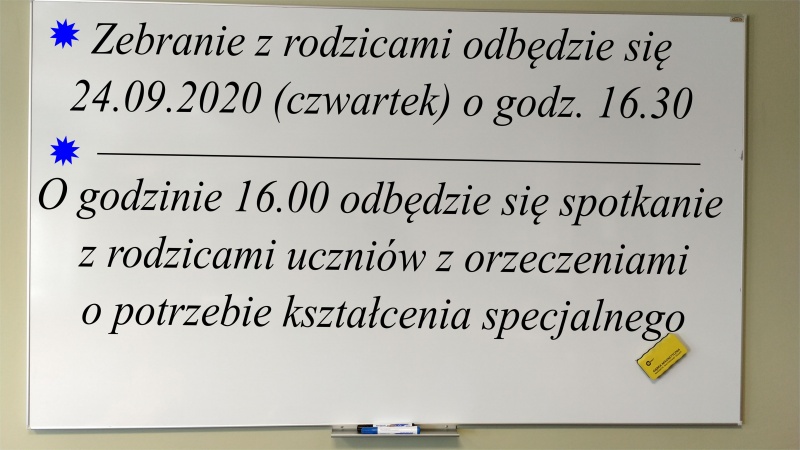 ZEBRANIE Z RODZICAMI