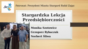 Lekcja Przedsiębiorczości