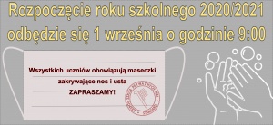 Rozpoczęcie roku szkolnego
