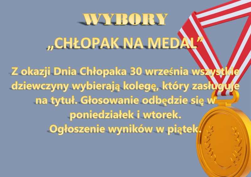 CHŁOPAK NA MEDAL