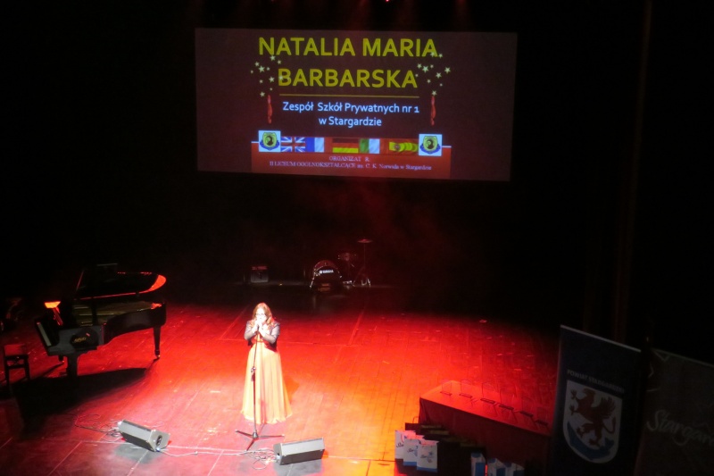III miejsce Natalii w Konkursie Piosenki Obcojęzycznej