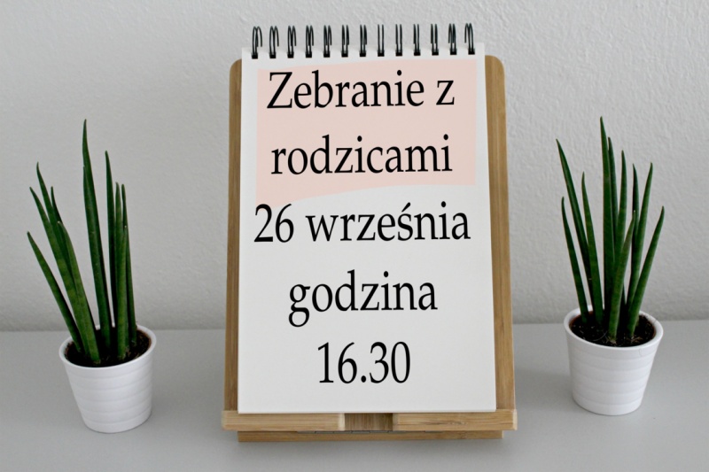 Zebranie z rodzicami